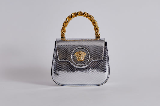 Versace - La Medusa mini bag-Silver