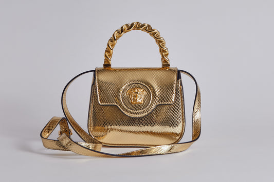 Versace - La Medusa mini bag-Gold