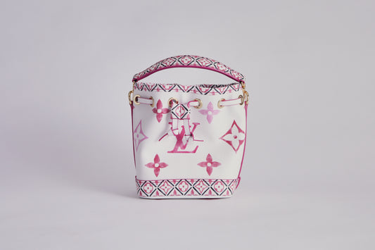 Louis Vuitton Nano Noe - Pink/White